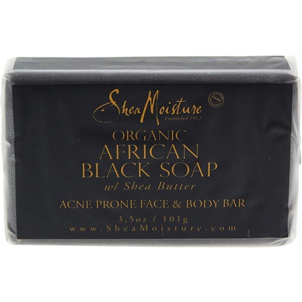 

Мыло для лица и тела African Black Soap 3,5 унции Shea Moisture