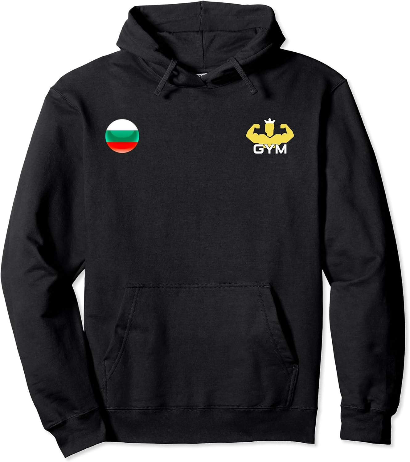 

Толстовка Bulgarian Gym Master, черная Mdam, Черный, Толстовка Bulgarian Gym Master, черная Mdam