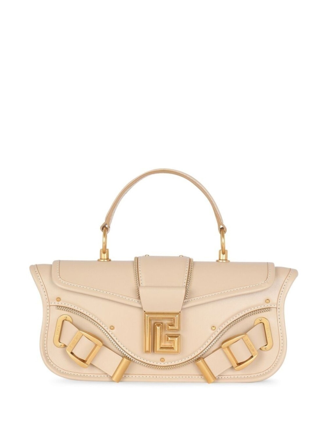 

Balmain клатч Blaze, нейтральный цвет