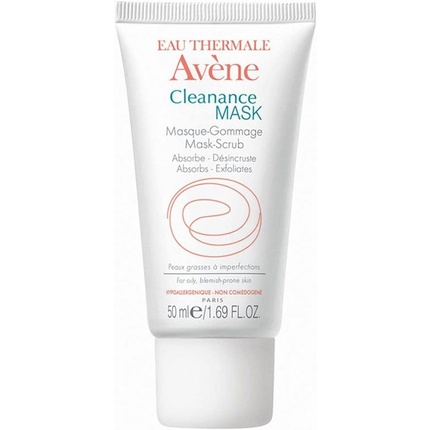 

Avene Cleanance Маска для женщин против прыщей удаляет загрязнения для жирной кожи для всех тонов кожи без парабенов 50 мл, Avene