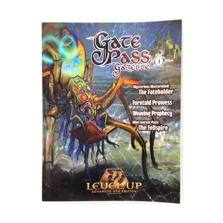 

Журнал #1 "The Fateholder, Foretold Prowess, Weaving Prophecy", Gate Pass Gazette
