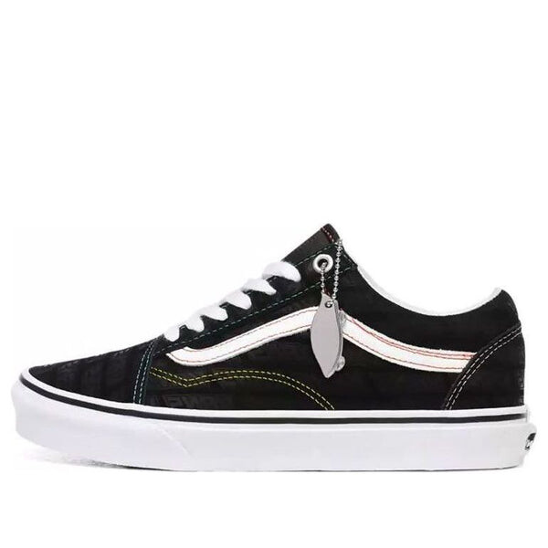 

Кроссовки emboss old skool shoes black Vans, черный