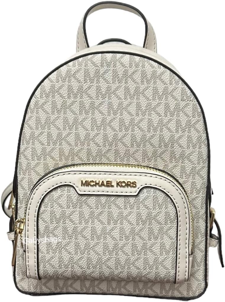 

Рюкзак-трансформер Michael Kors Jaycee XS Mini MK Signature Crossbody (Светлый кремовый)