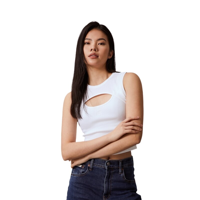Жилет женский YAF - Белый Calvin Klein — фото 3