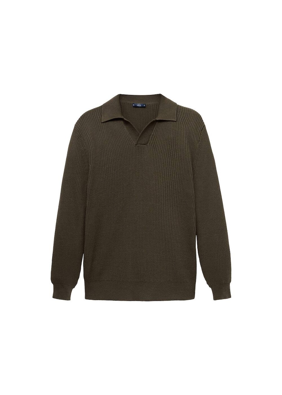 

Свитер MANGO MAN, оливковый