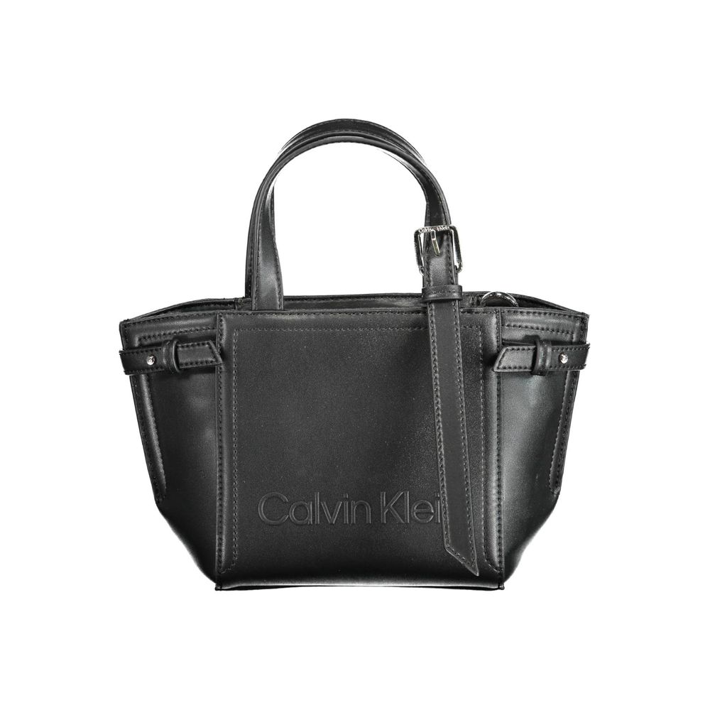 

Черная сумка из полиэстера Calvin Klein, Black