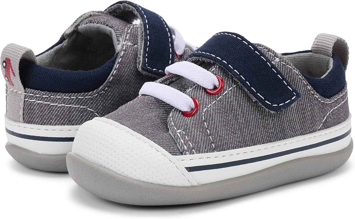 

Кроссовки Stevie II See Kai Run, цвет Gray Denim