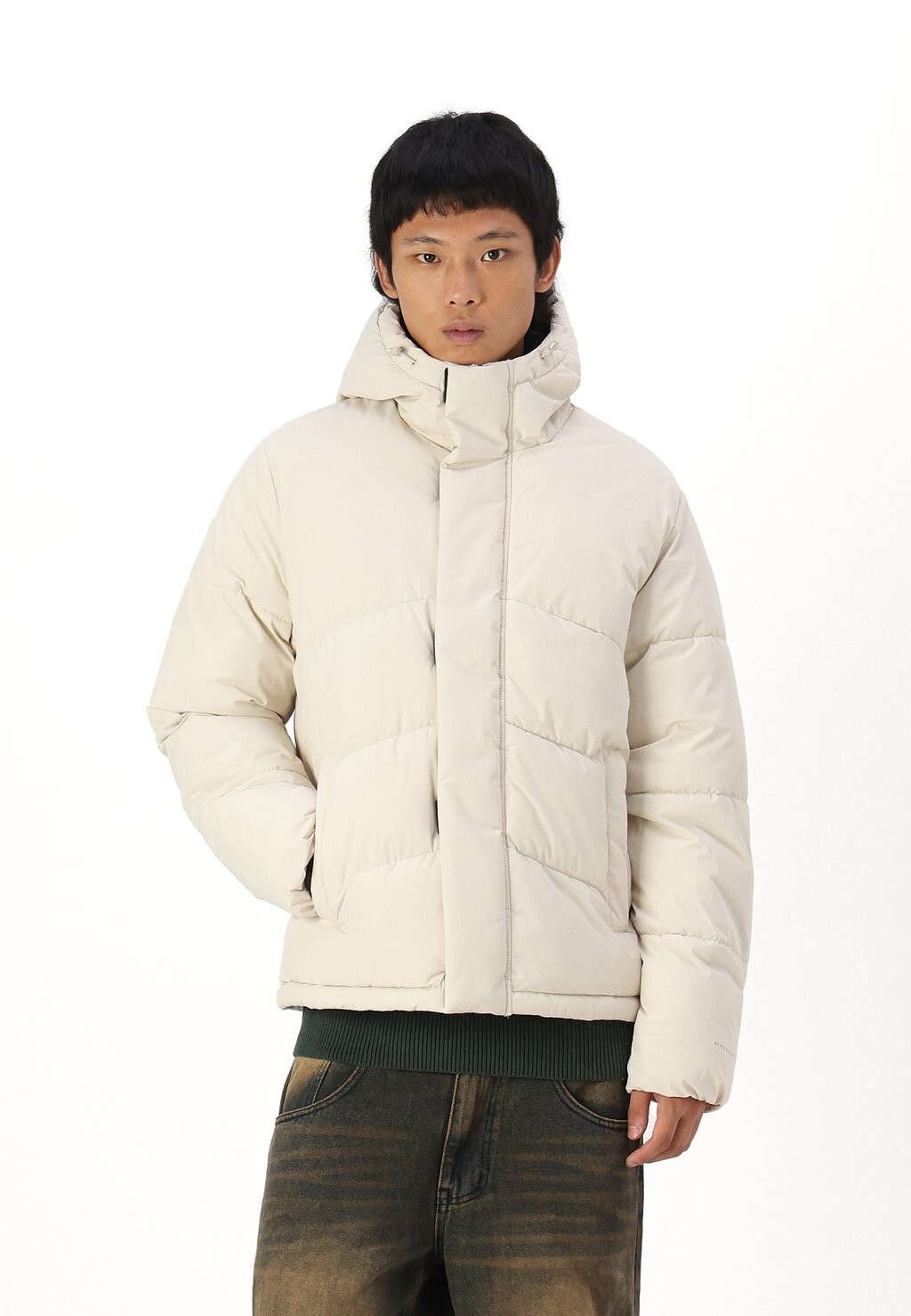

Зимняя куртка JJWORLD PUFFER JACKET Jack & Jones, молочный