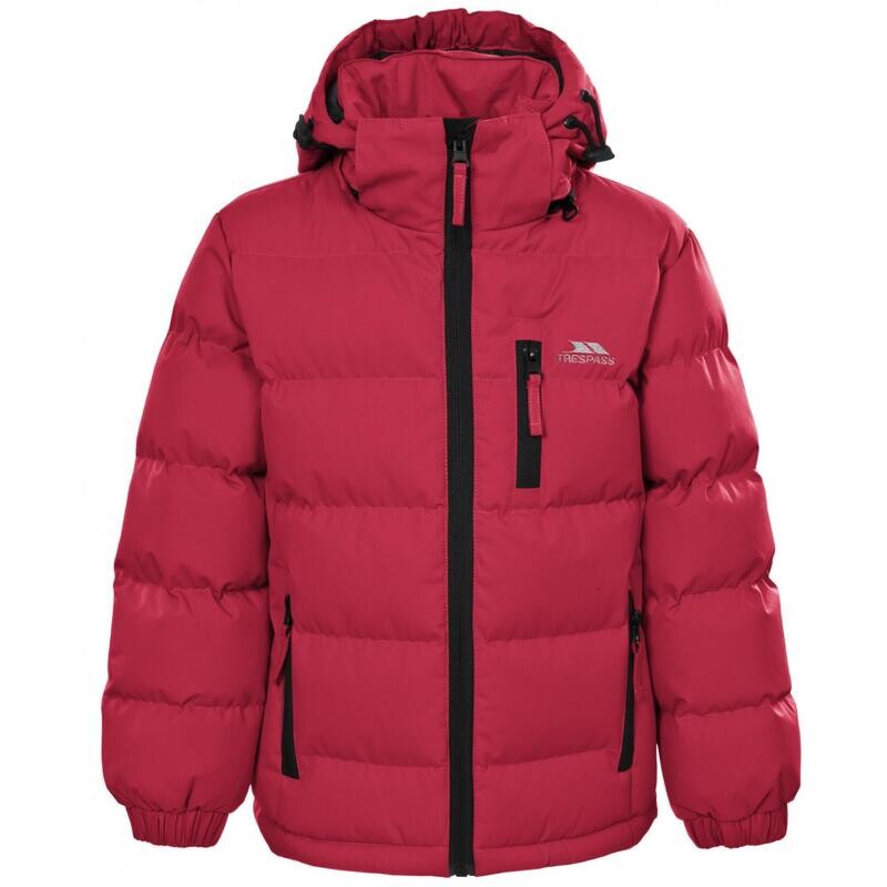 

Детская стеганая зимняя куртка Tuff Model, красная TRESPASS, цвет rojo