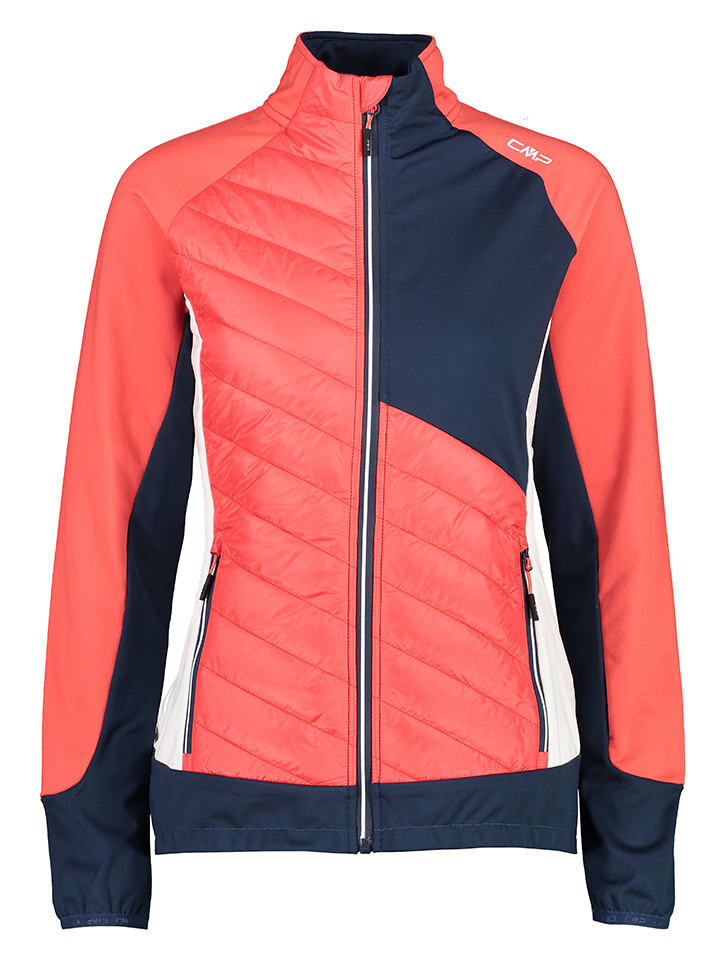 

Куртка софтшелл CMP Hybridjacke, цвет Koralle/Dunkelblau