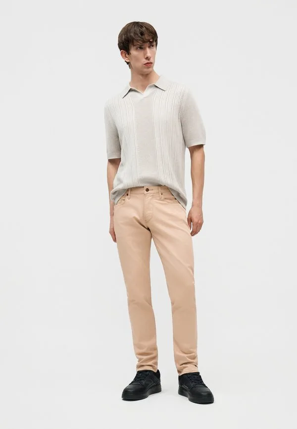 Брюки с карманами, узкие джинсы Emporio Armani, Beige — фото 2