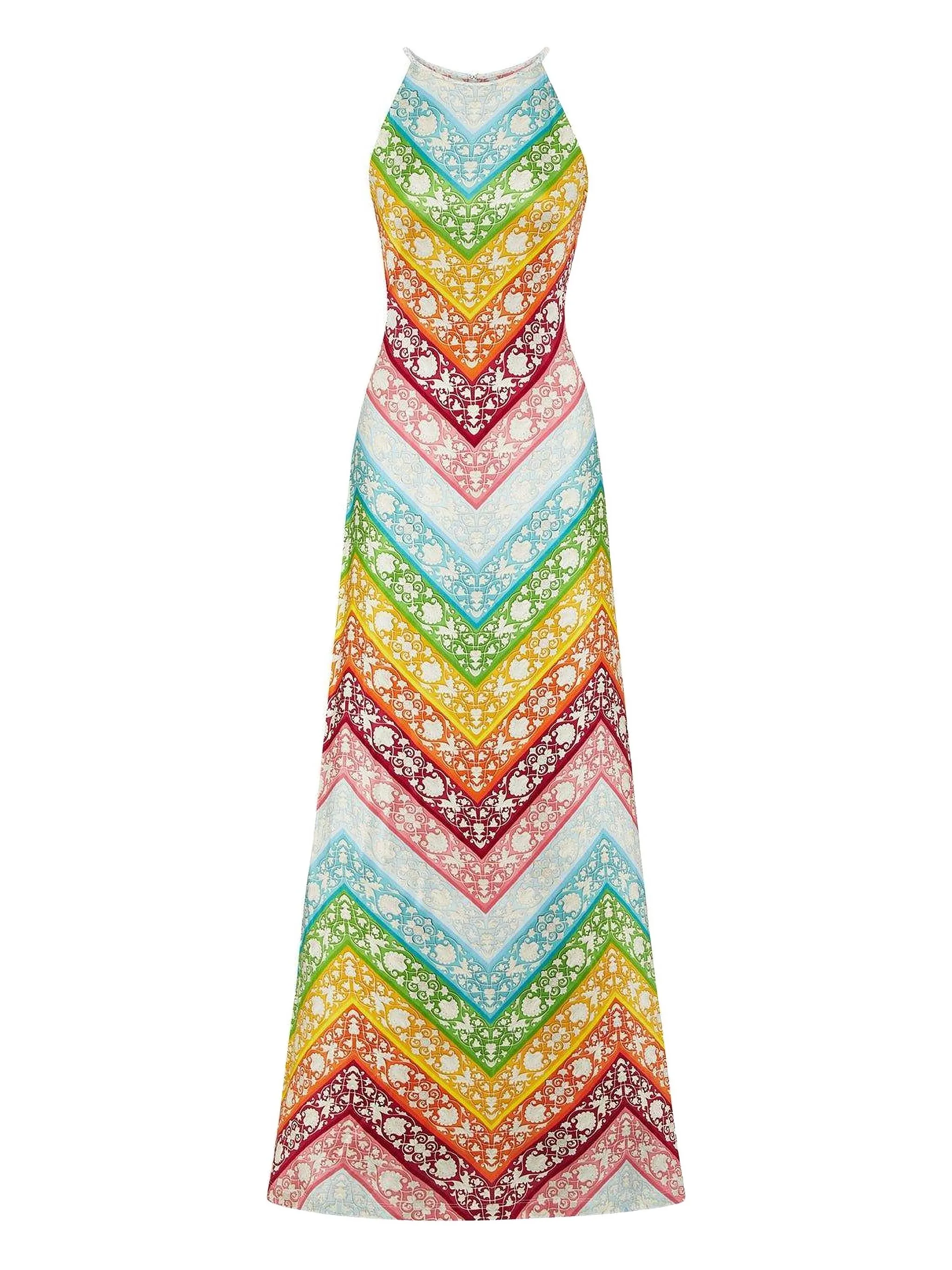 

Дорогое платье Mary Katrantzou, синий