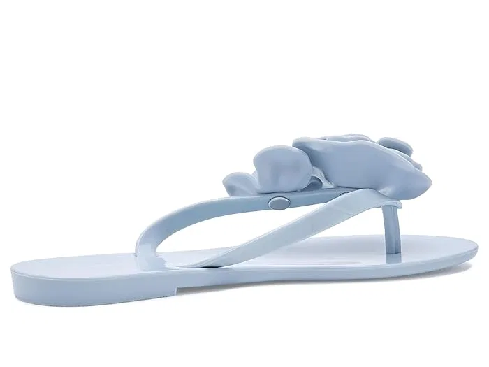 Сандалии с цветочным декором Harmonic Petals Mini Melissa, Light Blue — фото 4