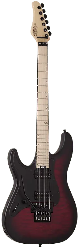 

Электрогитара Schecter Miles Dimitri Baker SVSS LH Crimson Red Burst Satin