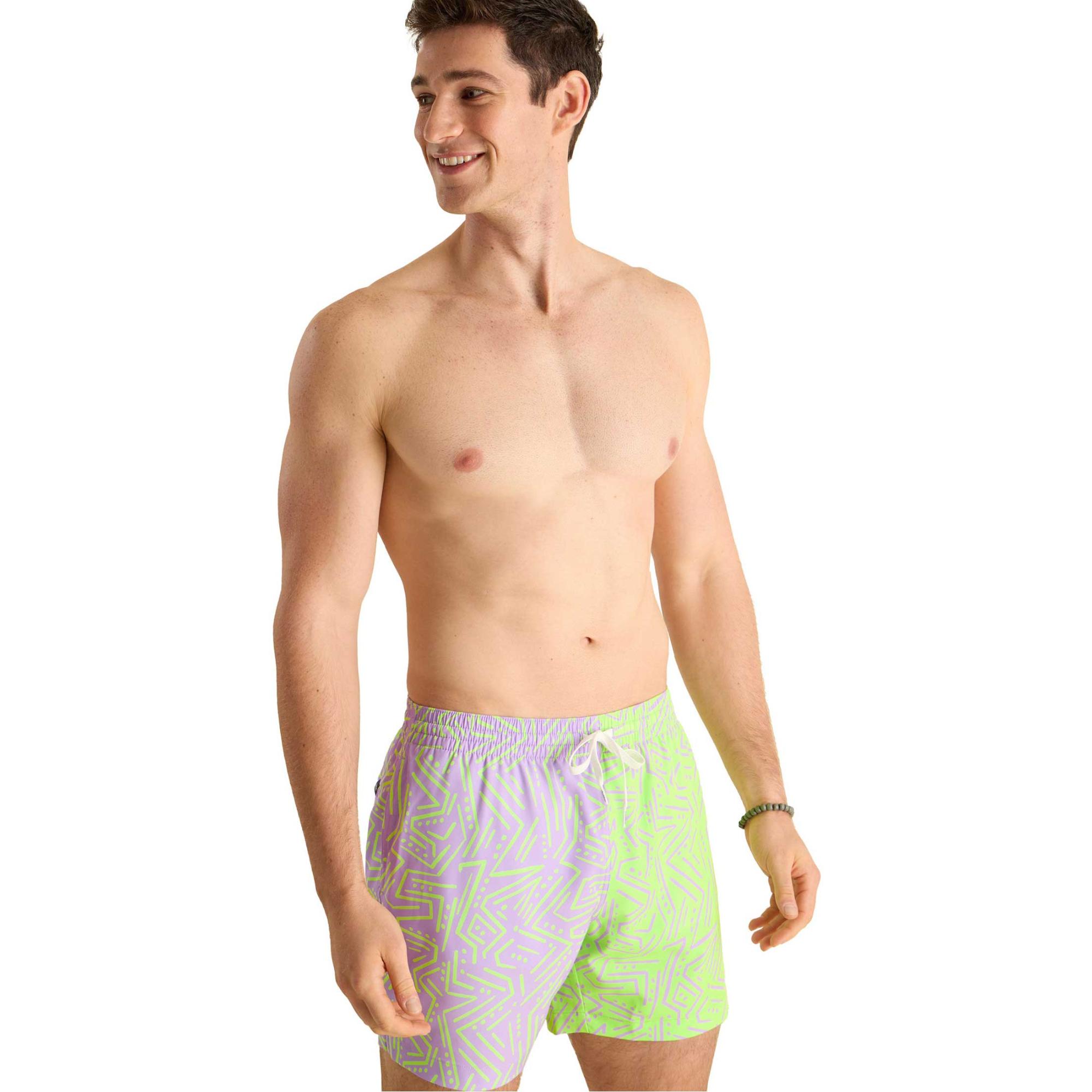 

Мужские классические плавки Pangea с подкладкой, длина 5,5 дюймов. Chubbies, Bright Green