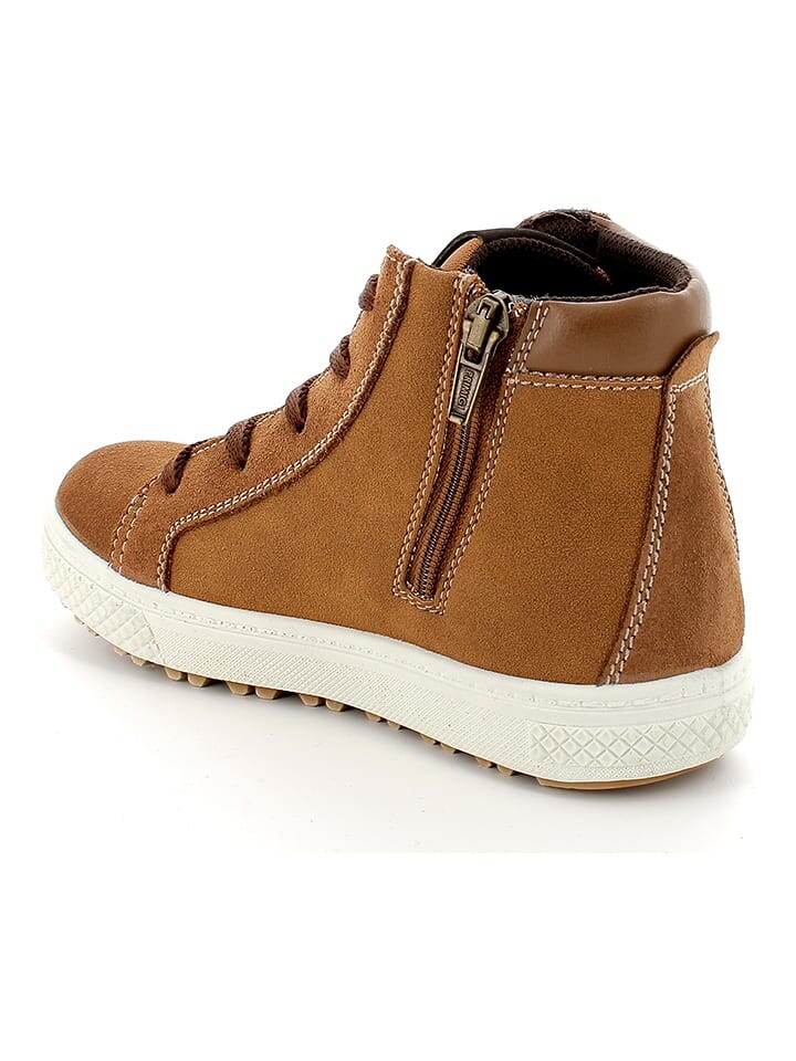 Высокие кроссовки Primigi Leder-Sneakers, светло-коричневый — фото 3