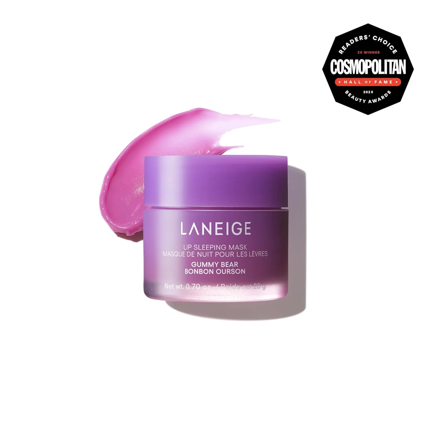 Ночная маска для губ LANEIGE: питание, увлажнение, витамин С, масло мурумуру и ши, антиоксиданты, подходит для шелушащихся и сухих губ. — фото 2