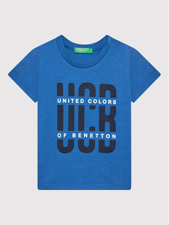 

Футболка стандартного кроя United Colors Of Benetton, синий