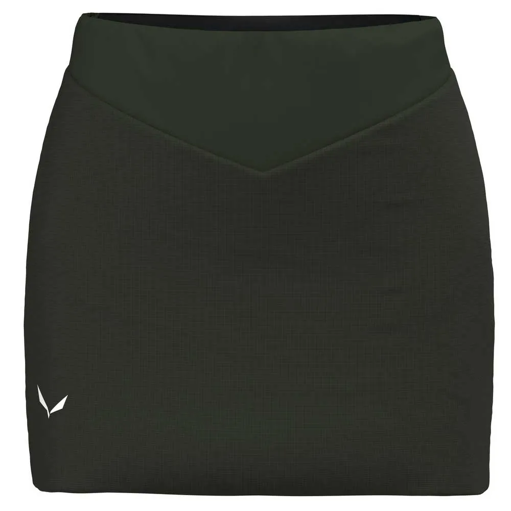

Юбка Salewa Sella Tirolwool skirt, зеленый