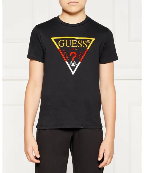 

Футболка Regular fit Guess, коричневый