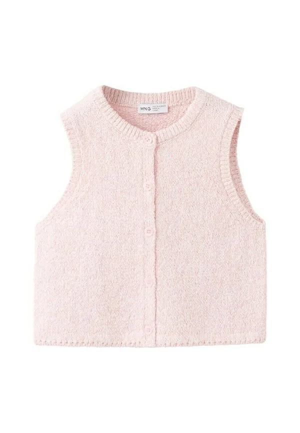 Детский жилет Mango Kids, Pink — фото 2