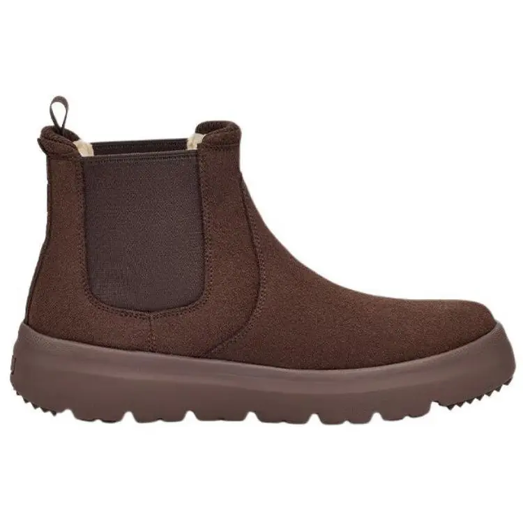 Мужские ботинки челси UGG Burleigh замшевые, какао — фото 3