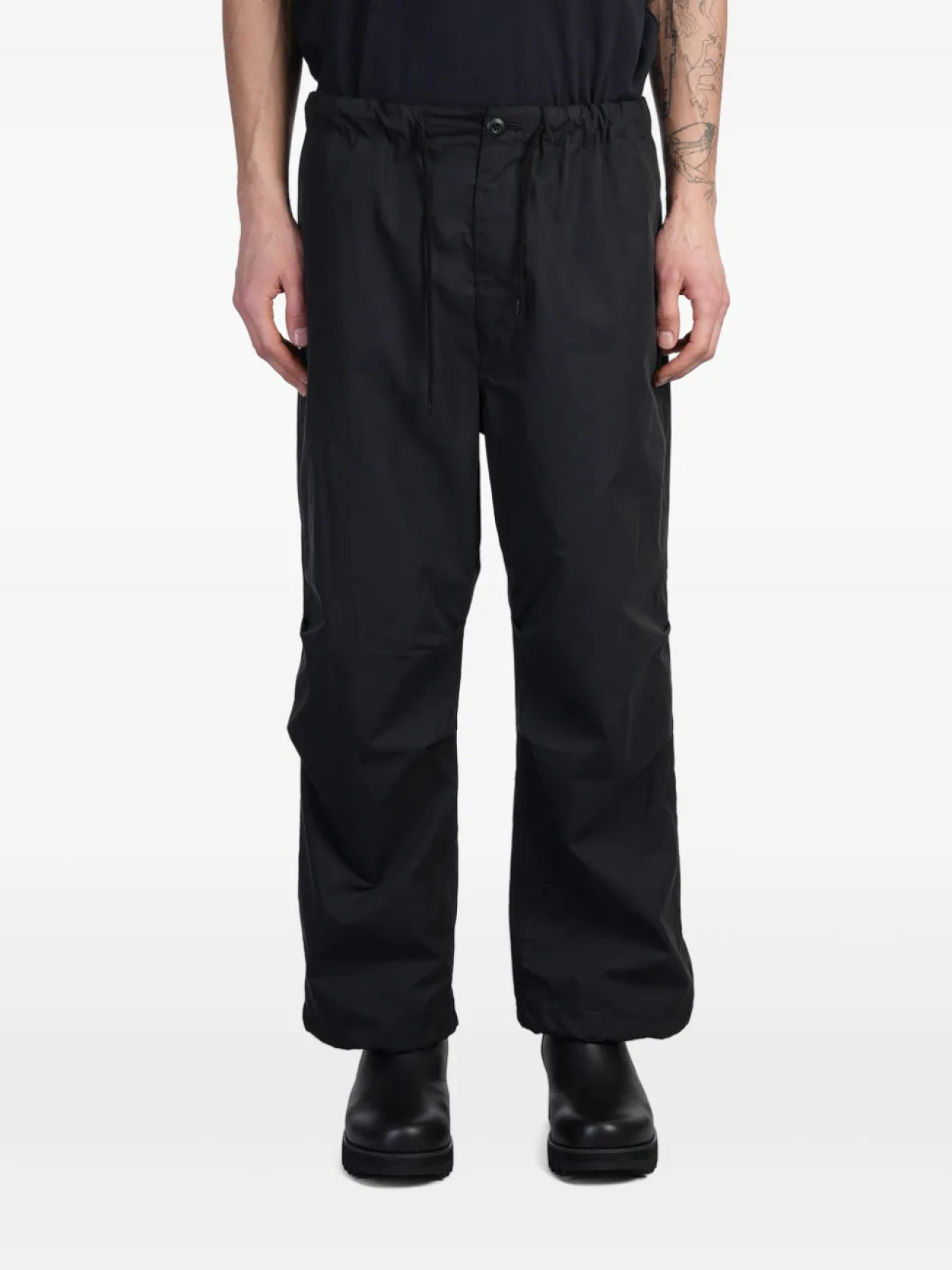 

Хлопковые брюки Comme des Garçons Homme, черный