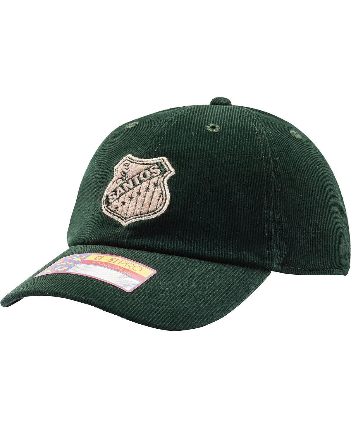 

Мужская зеленая регулируемая шляпа Santos Laguna Princeton Fan Ink