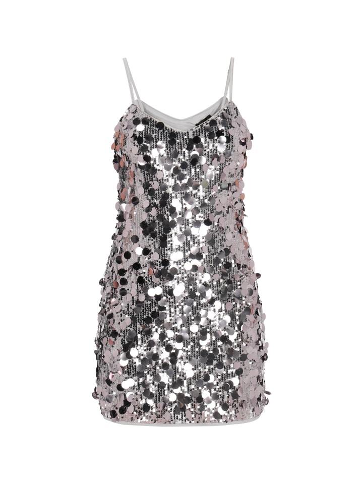 

MyMo at night Женское платье серебристого цвета