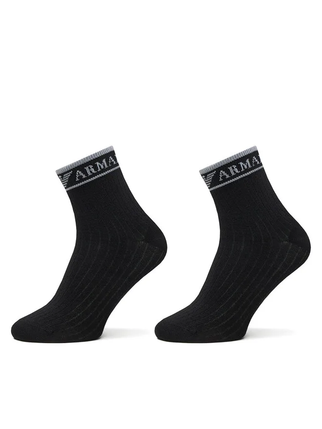 Emporio Armani Короткие носки EW000578 AF20514 MC005 черные