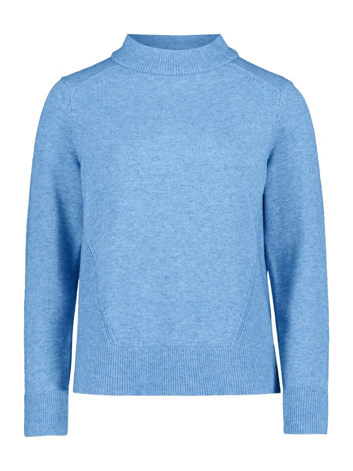 

Пуловер Betty Barclay Feinstrickpullover mit Rippenstruktur, цвет Blue Melange