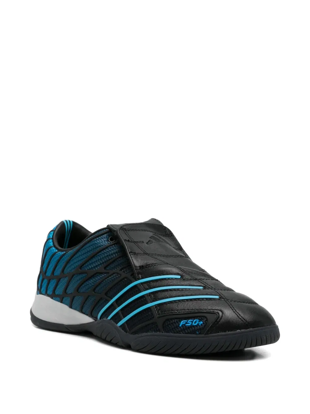 Кроссовки F50 sala с вышитым логотипом Adidas, черный — фото 2