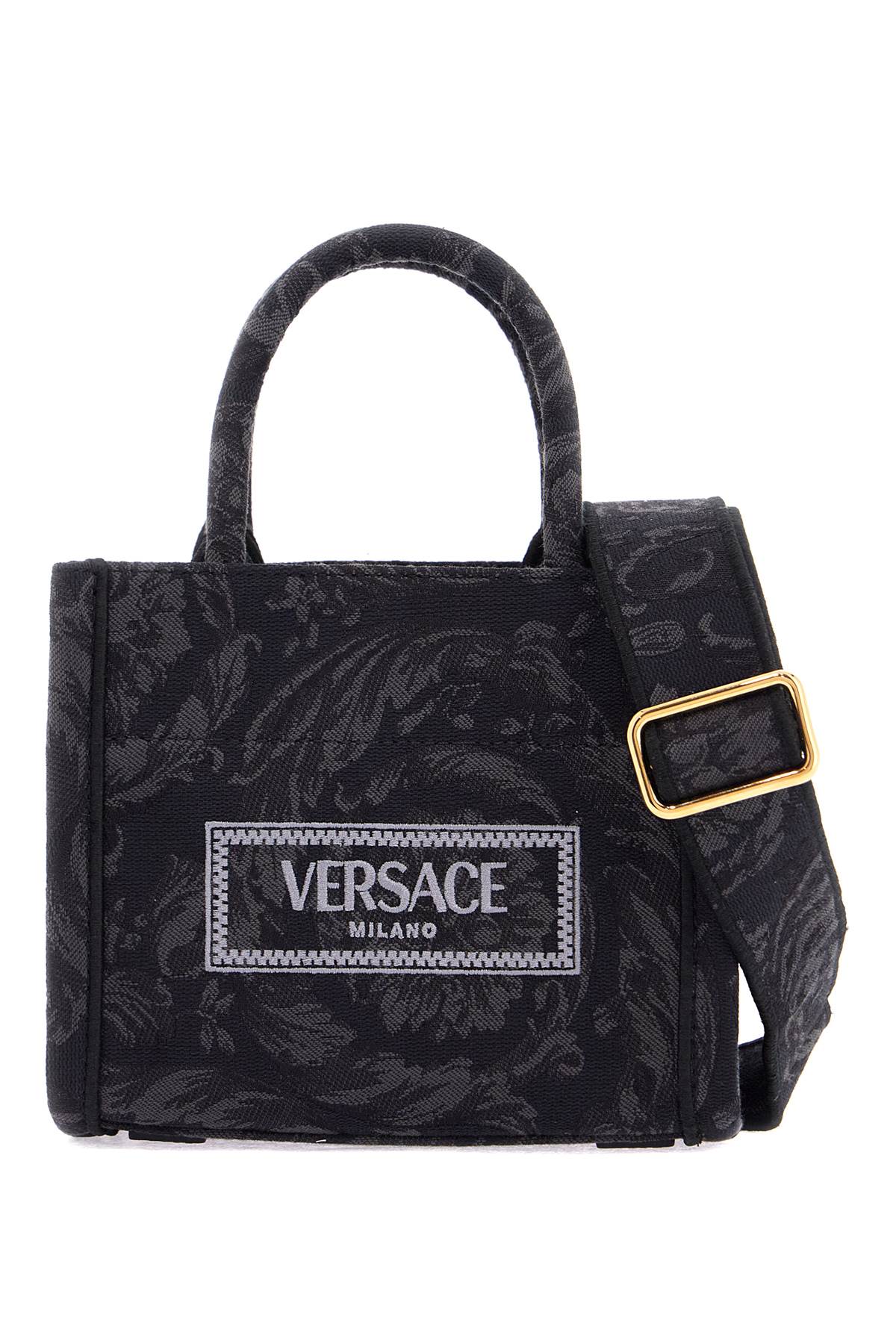 

Женская мини-сумка-тоут Versace Athena Barocco, цвет neutral