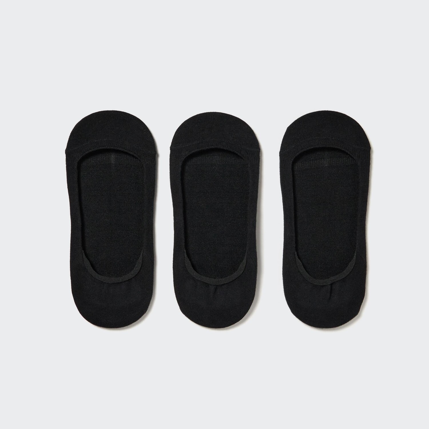 

Подставки для ног, 3 пары (низкий вырез) UNIQLO, черный