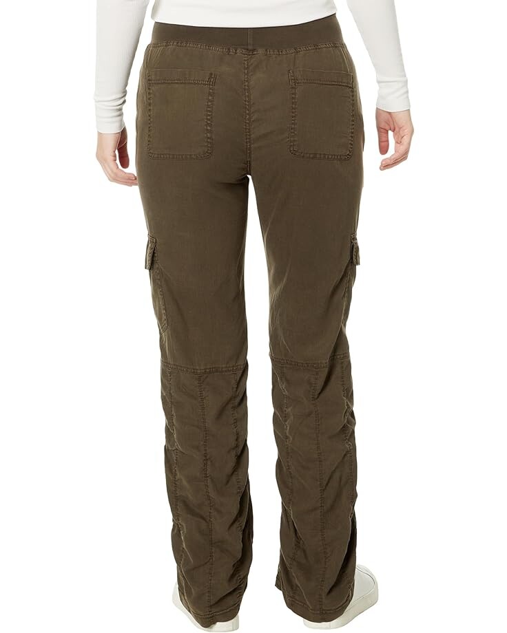 

Брюки XCVI Twill Scrunch Leg Cargo, цвет Boxwood