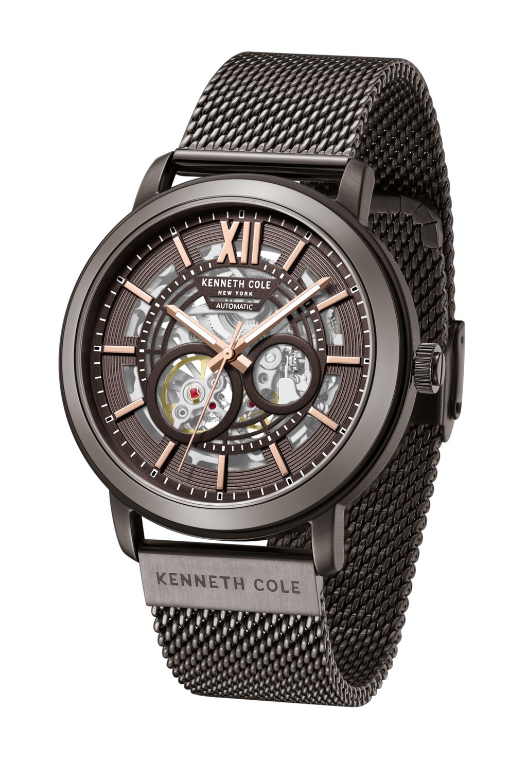

Часы AUTOMATIC Kenneth Cole, коричневый