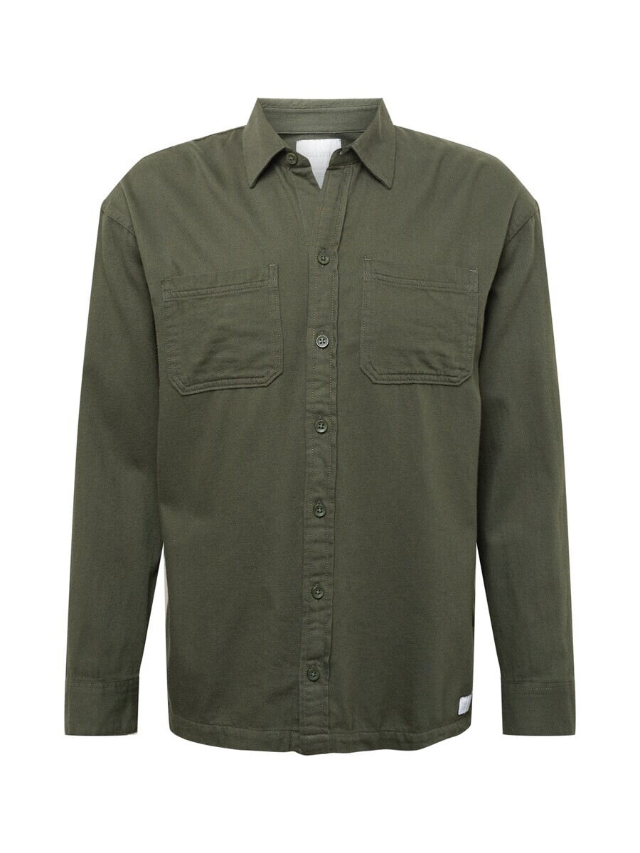 

Повседневная рубашка HOLLISTER Regular fit Button Up Shirt, хаки