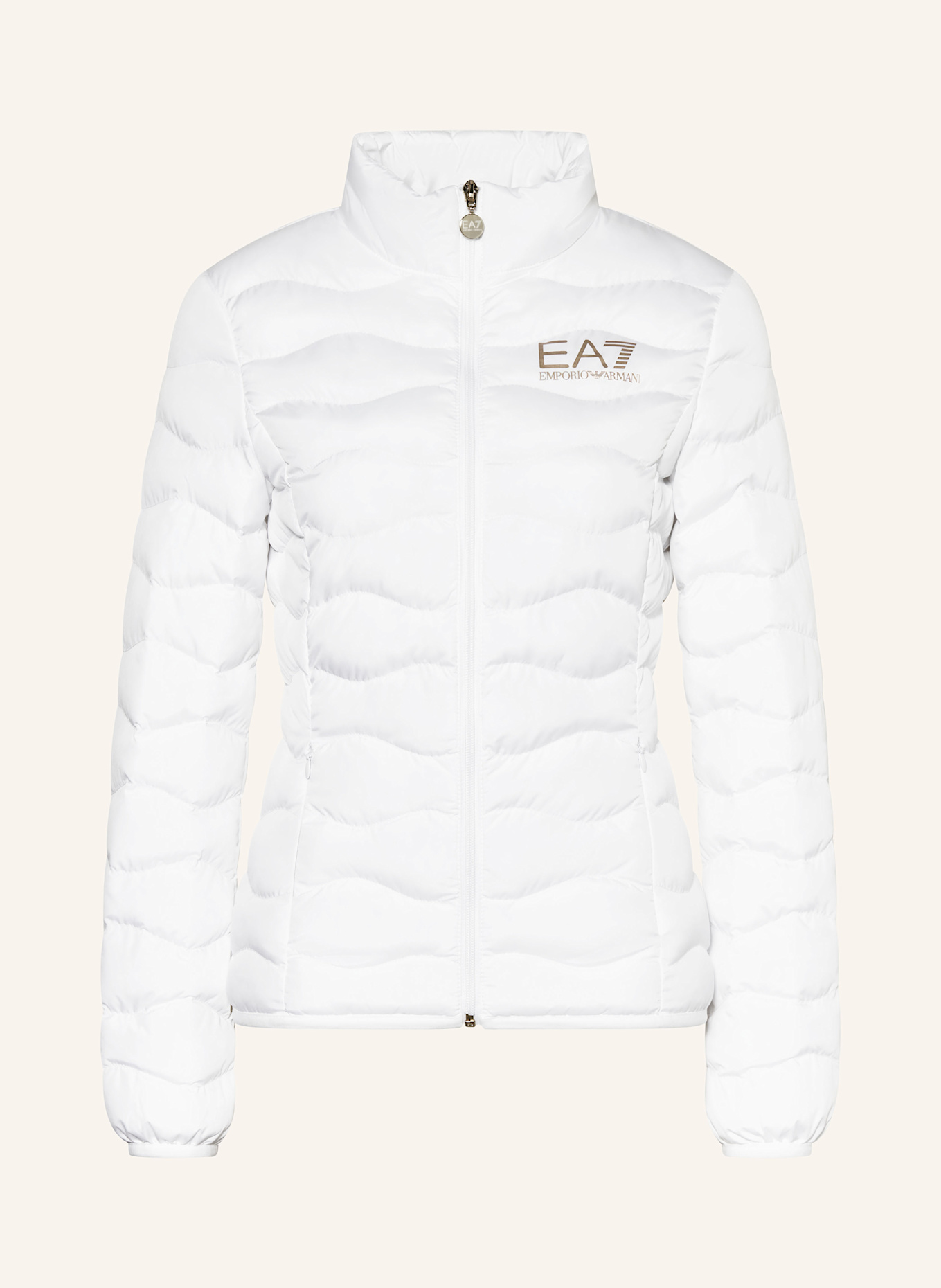 

Стеганая куртка Train core Ea7 Emporio Armani, белый