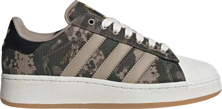

Кроссовки Superstar XLG 'Shadow Green Camo', зеленый