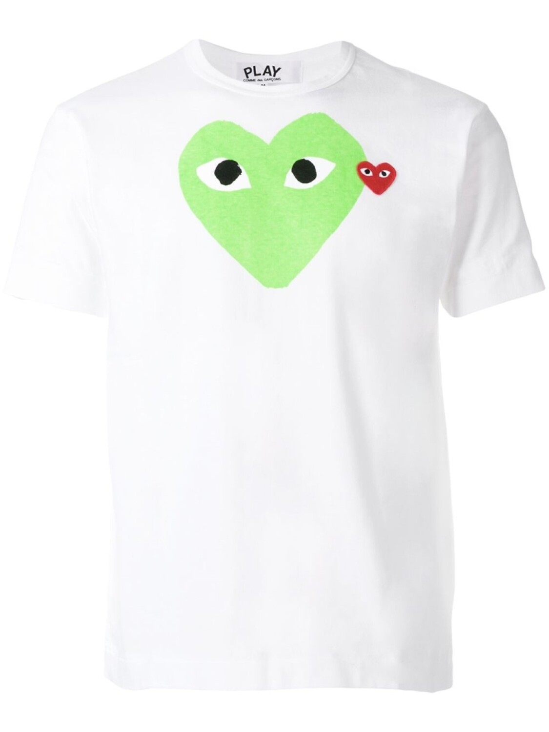 

Comme Des Garçons Play футболка с графическим принтом, белый