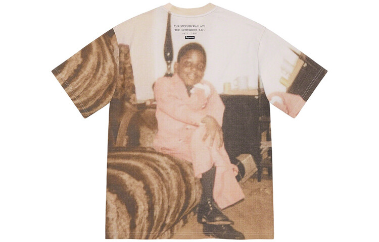 SS21 Неделя 1 Biggie Топ из однотонной ткани многоцветный Supreme, цвет Coffee — фото 2