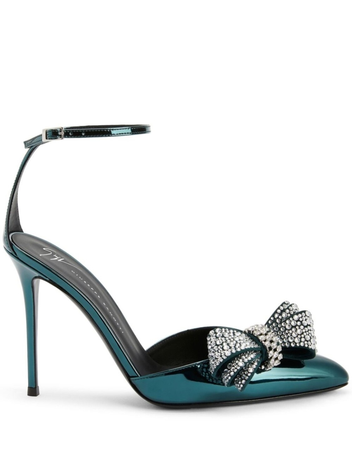 Giuseppe Zanotti босоножки Mahrtina 105, зеленый