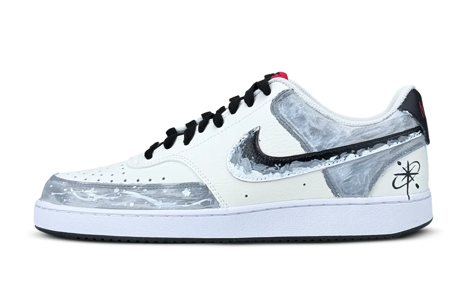 

Кроссовки Court Vision 1 для скейтбординга, износостойкие, серые, мужские Nike, Light Gray
