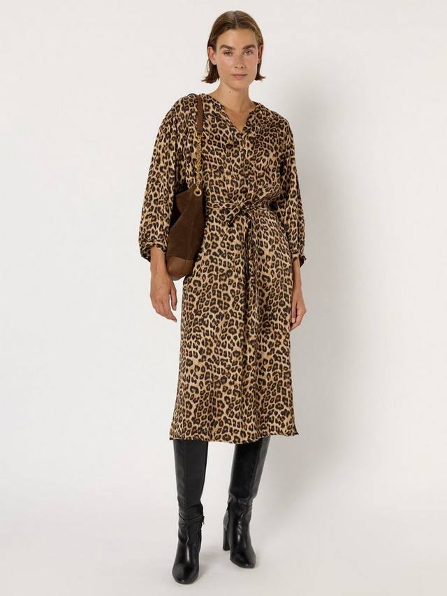 

Платье Liloux с анималистичным принтом Gerard Darel, Brown/Multi