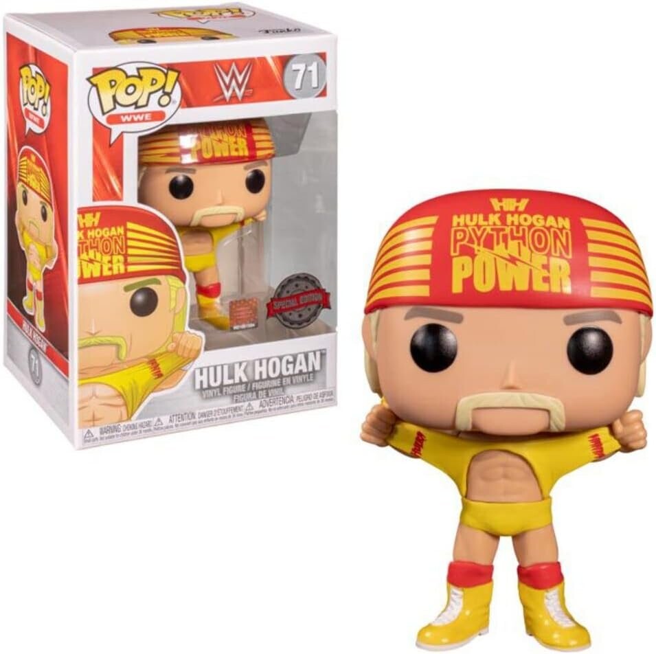 

Funko POP! wrestlemania 3 эксклюзивная фигурка халка хогана