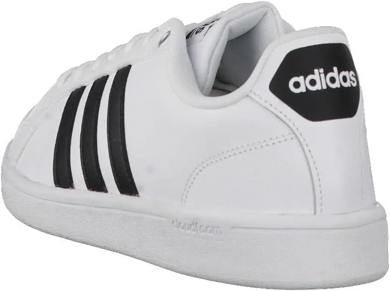 Представлены кроссовки Adidas NEO Cloudfoam, белый/черный — фото 4