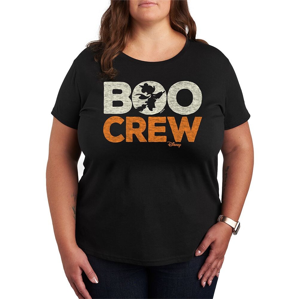 

Футболка размера плюс с изображением Минни Маус Disney's Boo Crew, черный