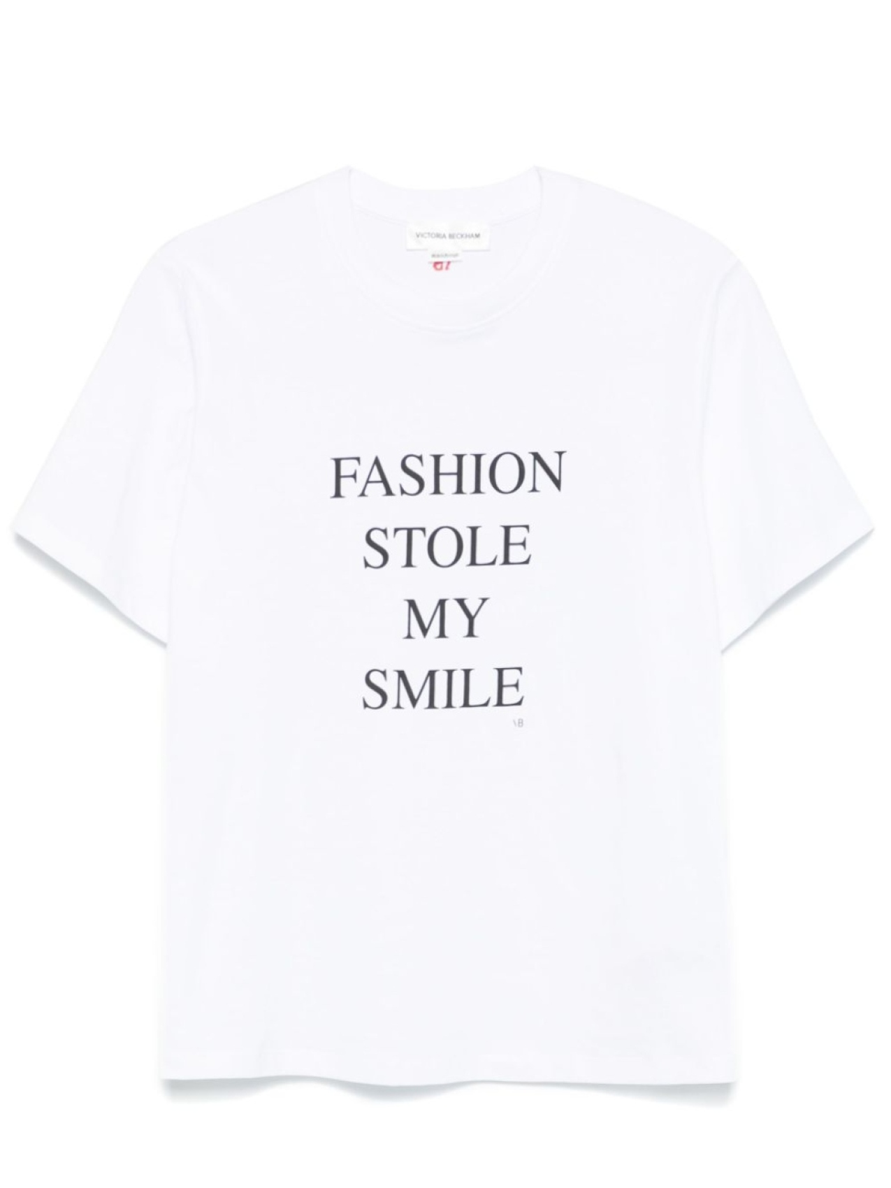 

Футболка Fashion Stole My Smile Victoria Beckham, белый