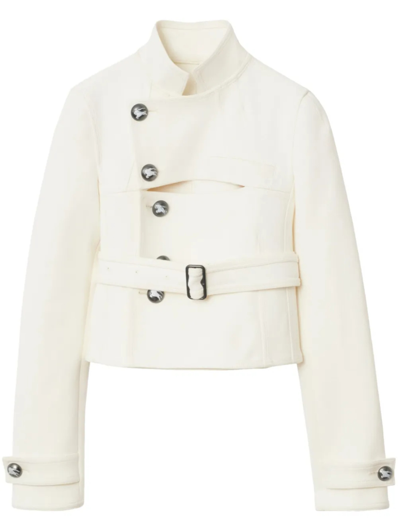 

Жакет строгого кроя Burberry, белый