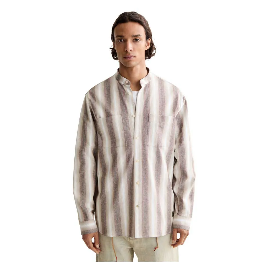 

Рубашка Scotch & Soda Shadow Striped, бежевый